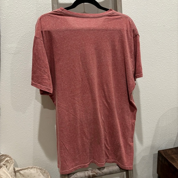 red Vintage Tri-Blend Drink Local Short Sleeve Tee the original retro brand - Picture 4 of 4
